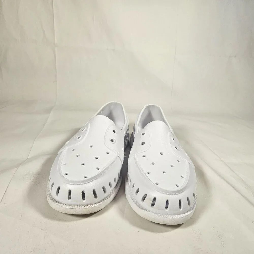 Sperry Authentic Original Float White Boat Shoe Women's Size 10 Men's Size 8
